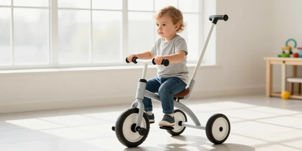 Triciclo bebé: la inversión inteligente que crece con tu hijo desde los 10 meses hasta los 5 años